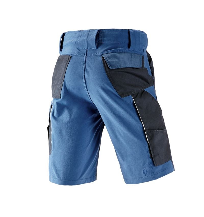 Pantalons de travail: Short fonctionnel e.s.dynashield + cobalt/pacifique 1