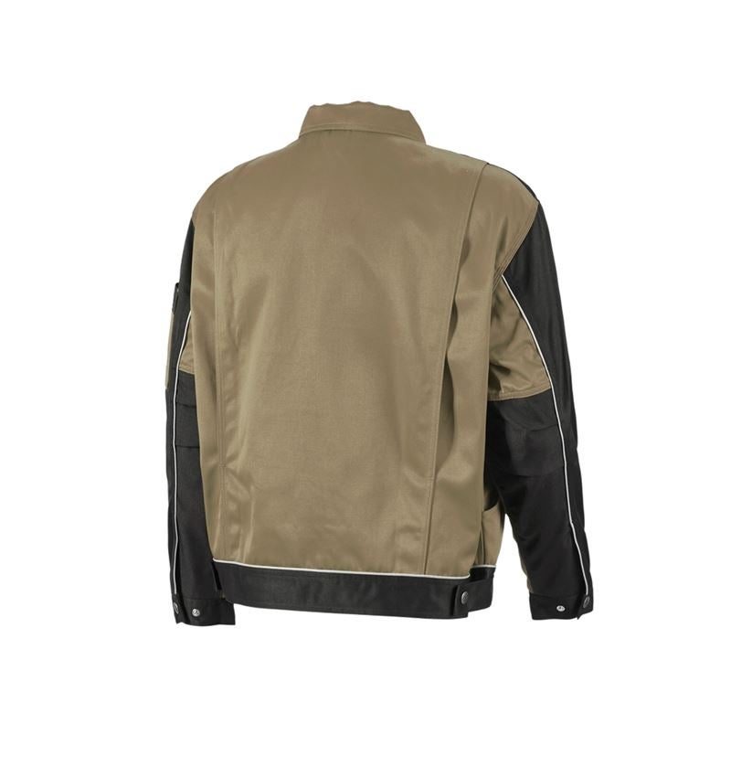 Work Jackets: Work jacket e.s.image + khaki/black 1