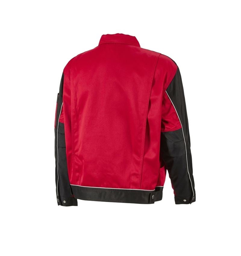 Topics: Work jacket e.s.image + red/black 9