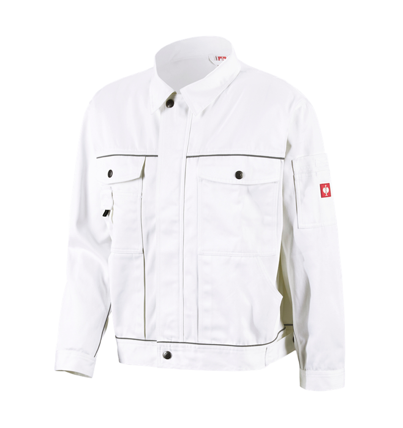 Joiners / Carpenters: Work jacket e.s.classic + white 2