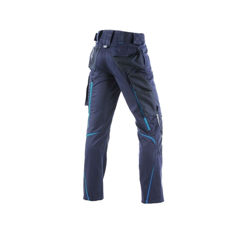 Work Trousers: Trousers e.s.motion 2020 + navy/atoll 3