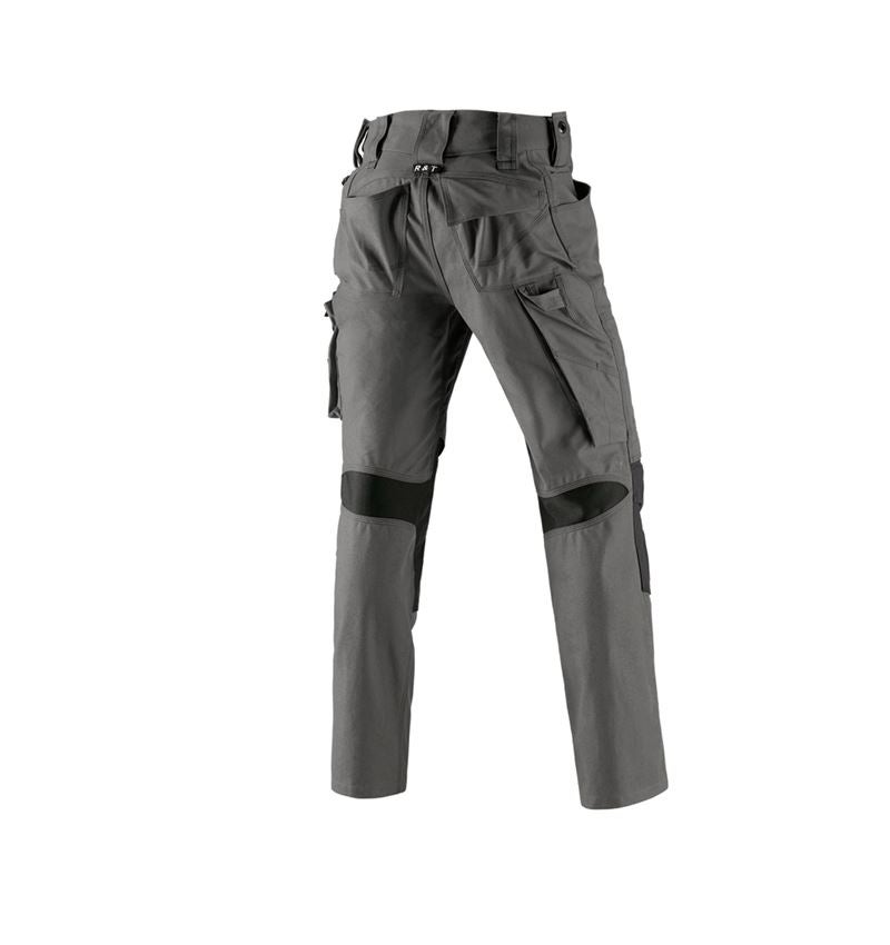 Installateurs / Plombier: Pantalon à taille élastique e.s.roughtough + titane 3