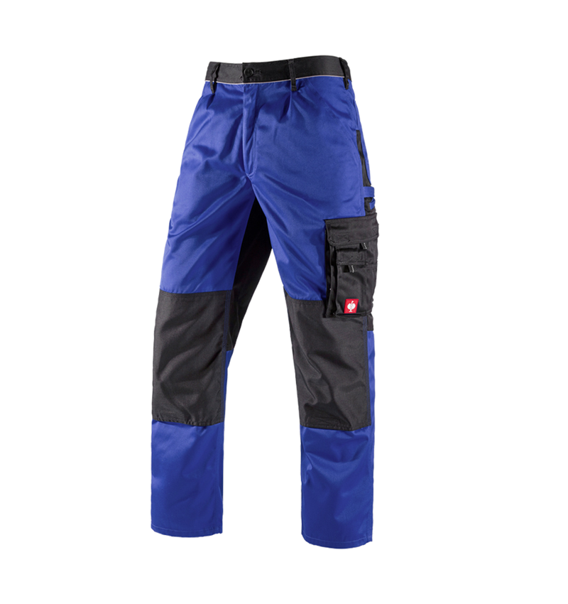 Menuisiers: Pantalon à taille élastique e.s.image + bleu royal/noir 6