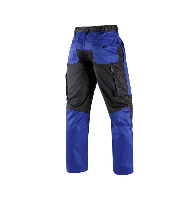 Thèmes: Pantalon à taille élastique e.s.image + bleu royal/noir 7