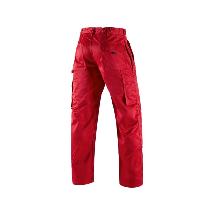 Menuisiers: Pantalon à taille élastique e.s.classic + rouge 3