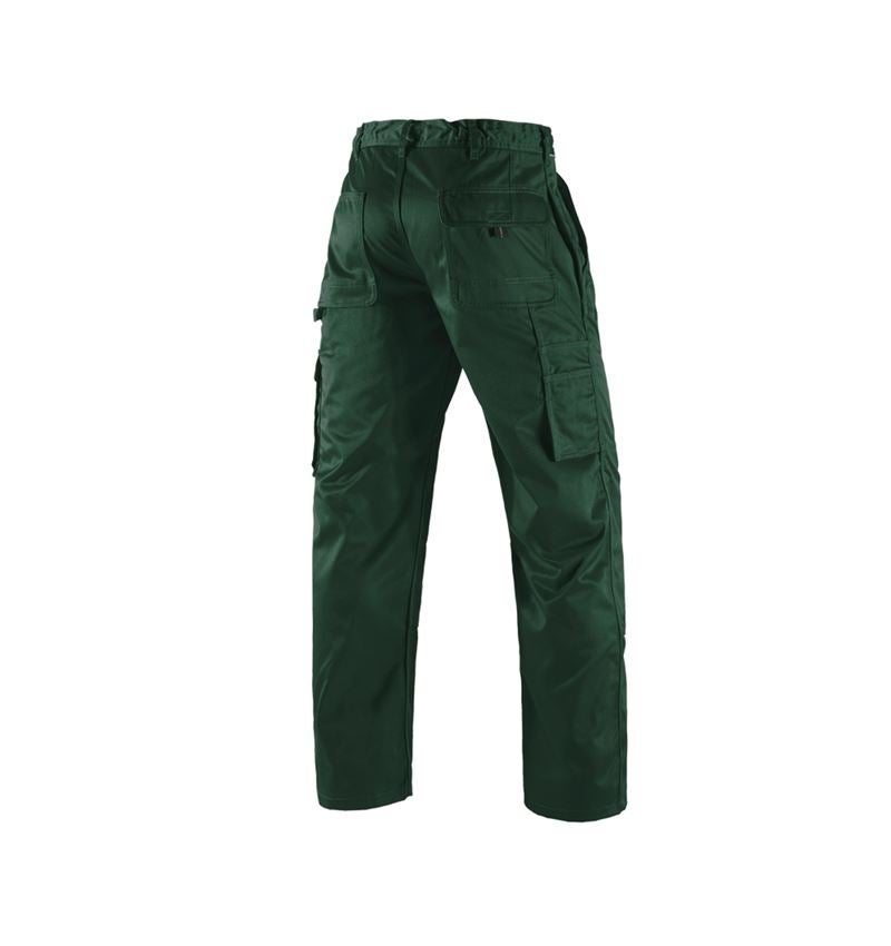 Menuisiers: Pantalon à taille élastique e.s.classic + vert 4