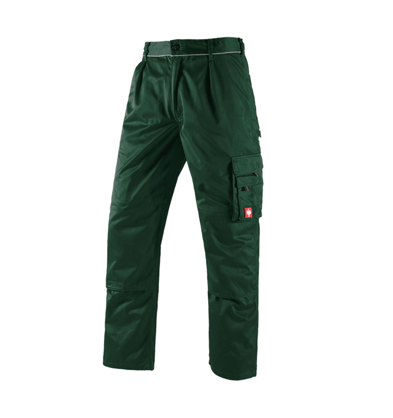 Menuisiers: Pantalon à taille élastique e.s.classic + vert 3