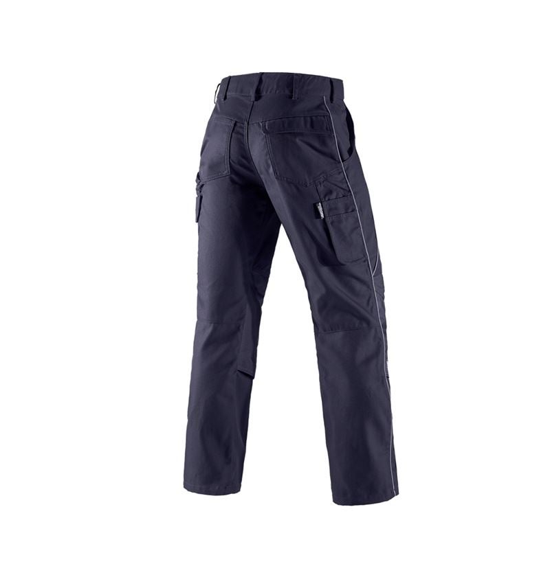 Installateurs / Plombier: Pantalon à taille élastique e.s.prestige + bleu foncé 3