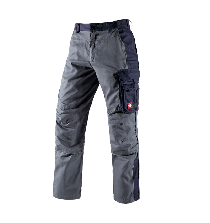 Installateurs / Plombier: Pantalon à taille élastique e.s.active + gris/bleu foncé 2