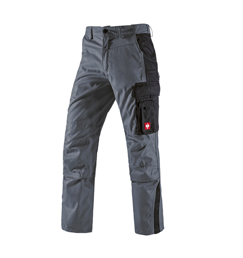 Installateurs / Plombier: Pantalon à taille élastique e.s.active + gris/noir 2