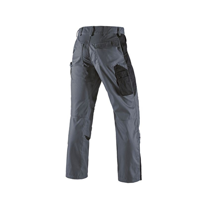 Installateurs / Plombier: Pantalon à taille élastique e.s.active + gris/noir 3