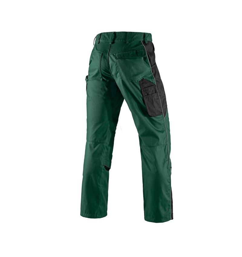 Installateurs / Plombier: Pantalon à taille élastique e.s.active + vert/noir 3