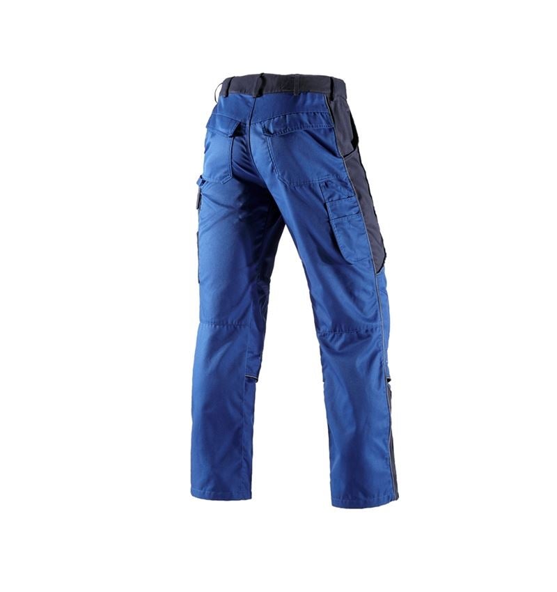 Installateurs / Plombier: Pantalon à taille élastique e.s.active + bleu royal/bleu foncé 2