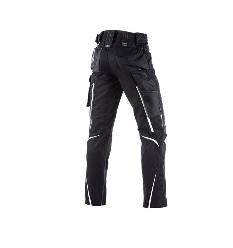 Pantalons de travail: Pantalon taille él.d’hiver e.s.motion2020, hommes + noir/platine 3