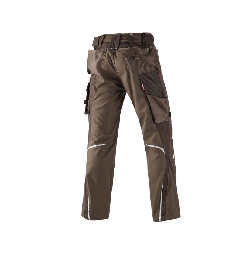 Work Trousers: Trousers e.s.motion Winter + hazelnut/chestnut 3