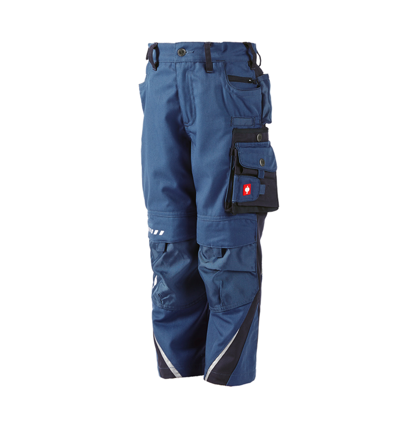 Pantalons: Enfants, pantalon à taille élastique e.s.motion + cobalt/pacifique 2