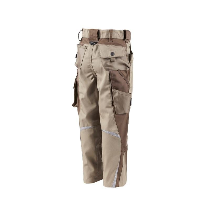 Trousers: Children's trousers e.s.motion Winter + clay/peat 1