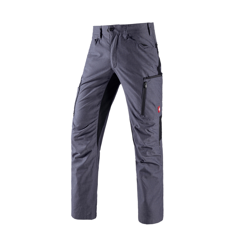 Plumbers / Installers: Winter trousers e.s.vision + pacific melange/black 2