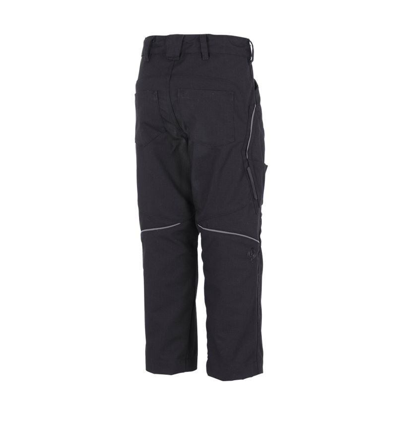 Trousers: Winter trousers e.s.vision, children's + black 1