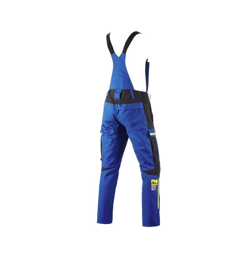 Pantalons de travail: Salopette e.s.vision multinorm* + bleu royal/noir 3