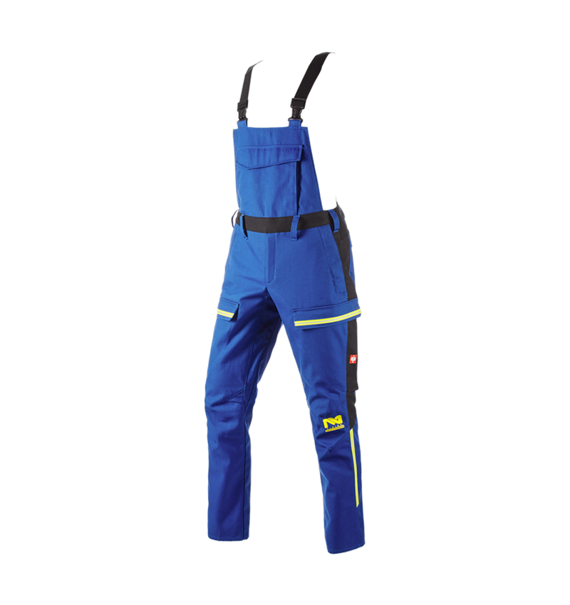 Pantalons de travail: Salopette e.s.vision multinorm* + bleu royal/noir 2