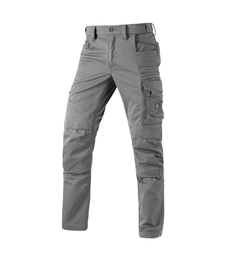 Pantalons de travail: Pantalon à taille élastique e.s.motion ten + granit 1