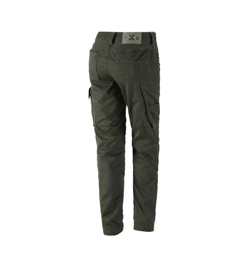 Work Trousers: Trousers e.s.motion ten, ladies' + disguisegreen 3