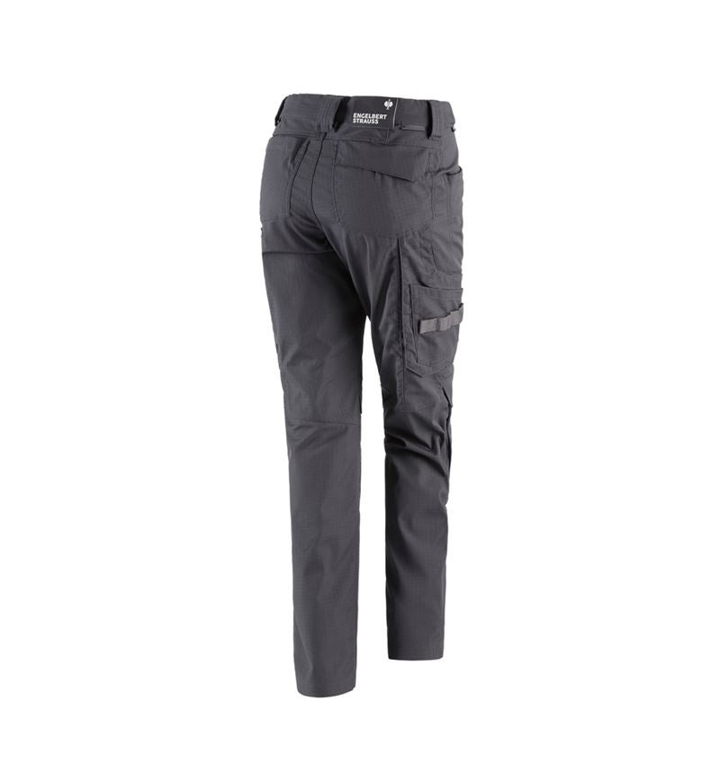 Pantalons de travail: Pantalon à taille élast. e.s.concrete solid femmes + anthracite 3