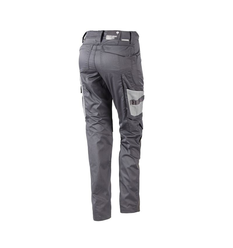 Work Trousers: Trousers e.s.concrete light, ladies' + anthracite/pearlgrey 3