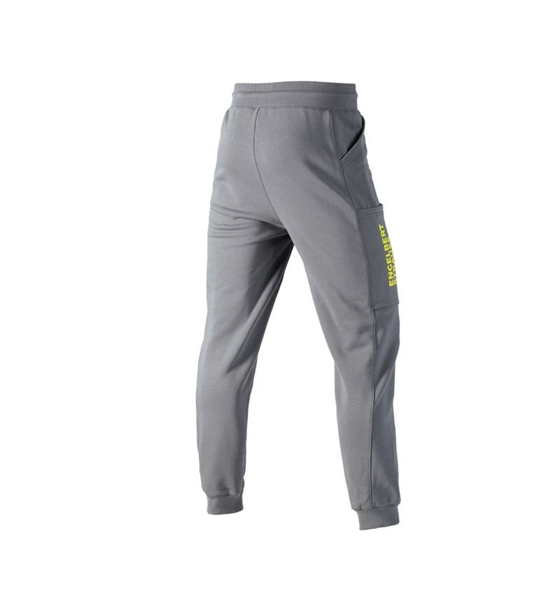 Accessories: Sweat pants e.s.trail + basaltgrey/acid yellow 3