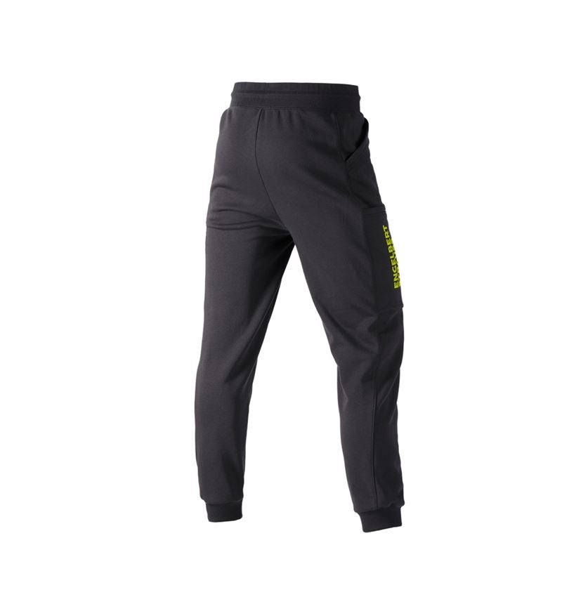 Accessories: Sweat pants e.s.trail + black/acid yellow 3