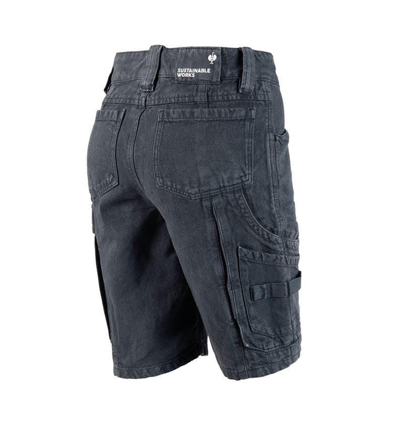 Work Trousers: Shorts e.s.botanica, ladies' + natureblue 3