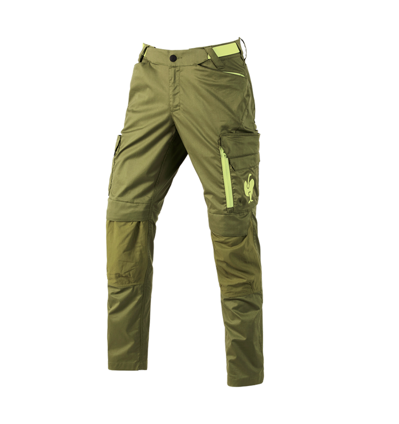 Work Trousers: Trousers e.s.trail + junipergreen/limegreen 3