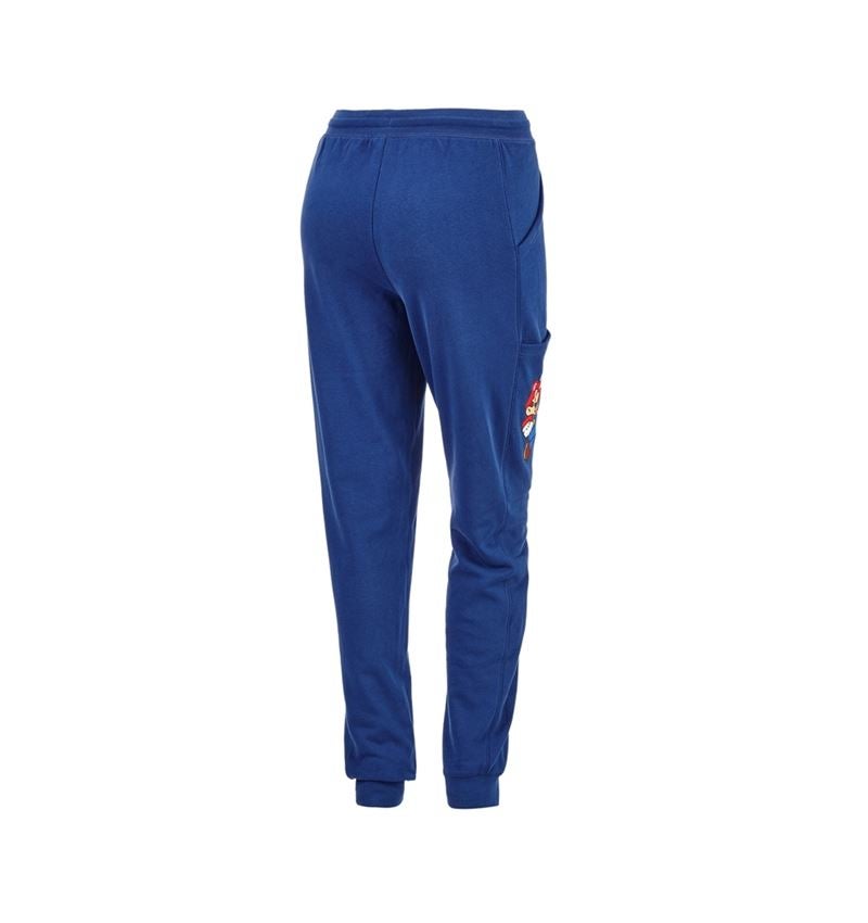 Accessoires: Super Mario Pantalon sweat, femmes + bleu alcalin 3