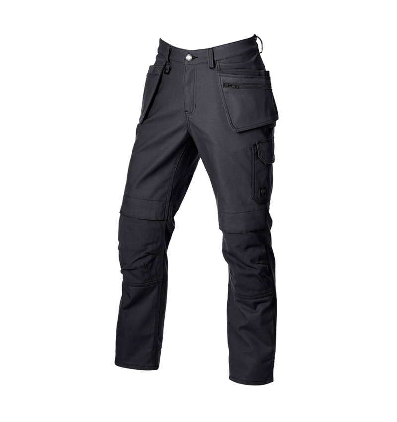 Pantalons de travail: Pantalon de travail e.s.iconic tool-pouch + noir 4