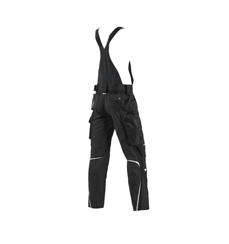 Work Trousers: Bib & brace e.s.motion winter + black 3