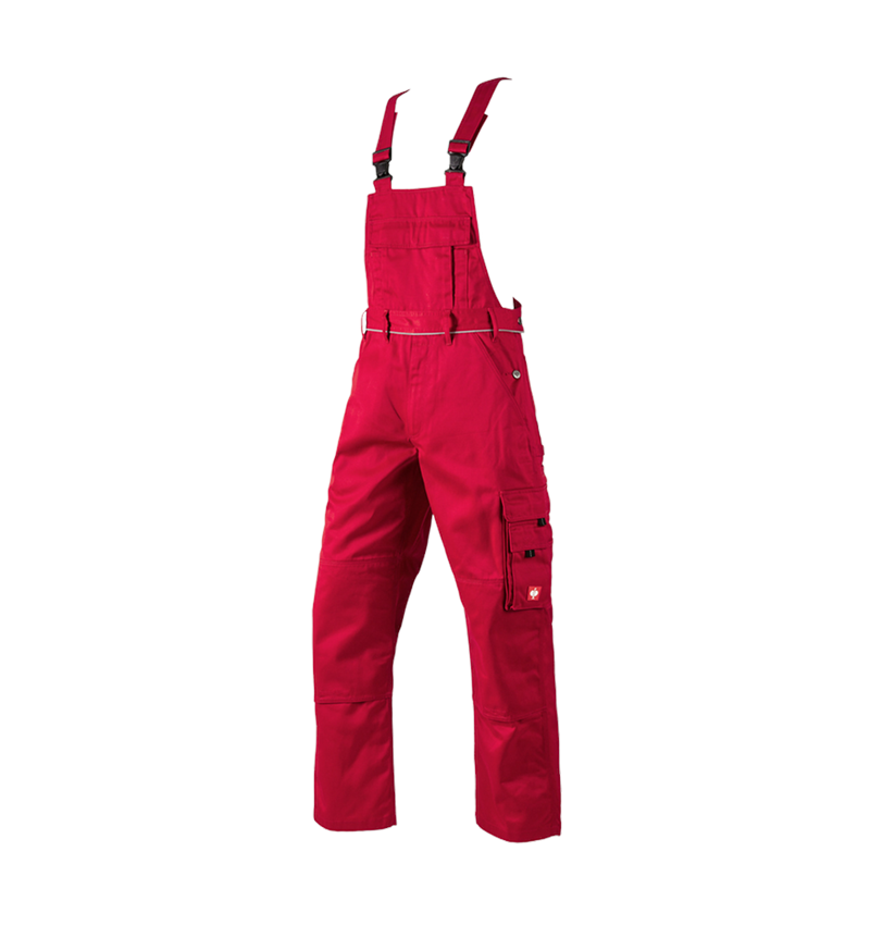 Work Trousers: Bib & brace e.s.classic  + red 2
