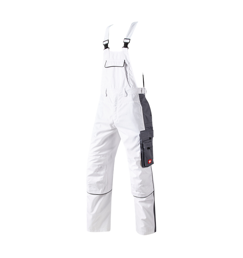 Plumbers / Installers: Bib & Brace e.s.active + white/grey 2