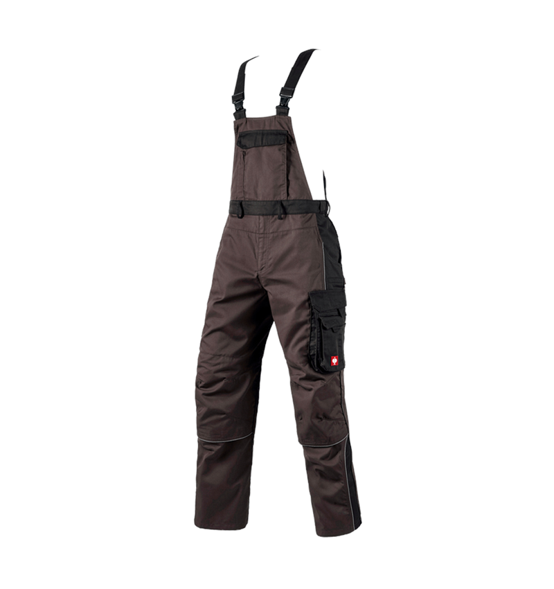 Work Trousers: Bib & Brace e.s.active + brown/black 2