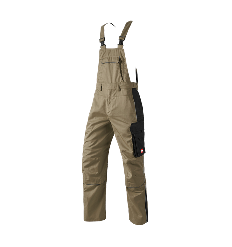 Plumbers / Installers: Bib & Brace e.s.active + khaki/black 2