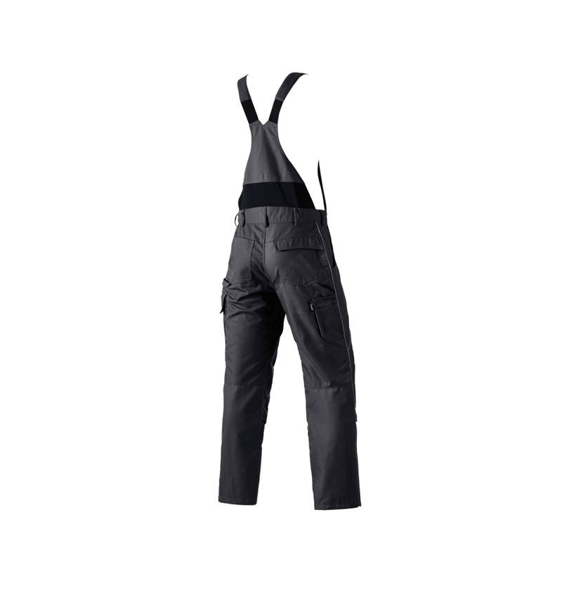 Work Trousers: Bib & brace e.s.prestige + black 3