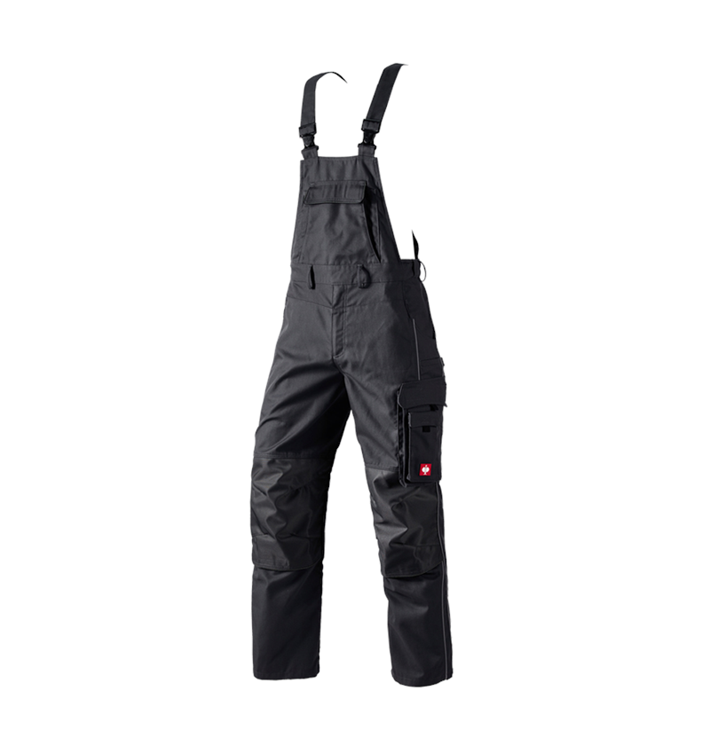 Work Trousers: Bib & brace e.s.prestige + black 2