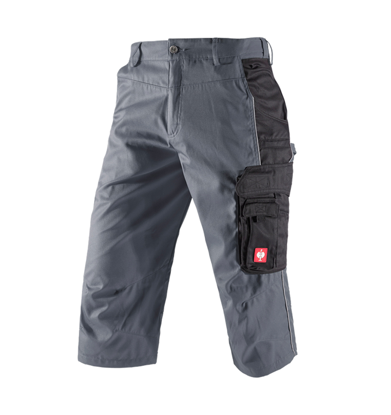 Plumbers / Installers: e.s.active 3/4 length trousers + grey/black 2