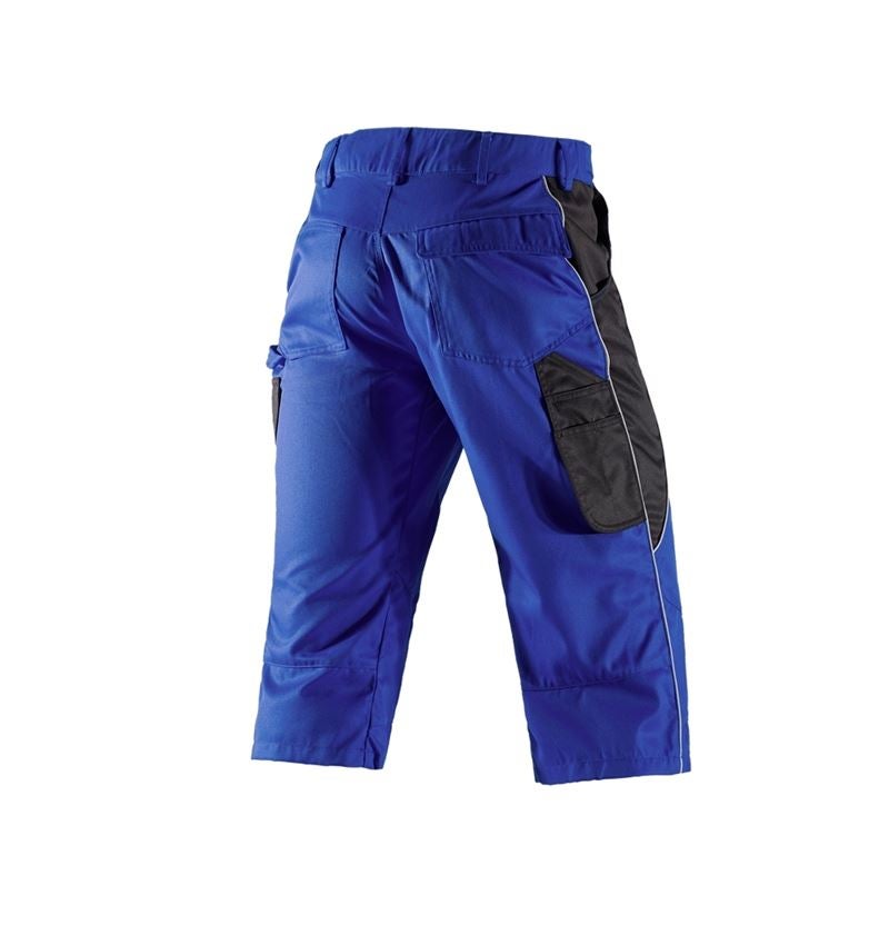 Plumbers / Installers: e.s.active 3/4 length trousers + royal/black 2