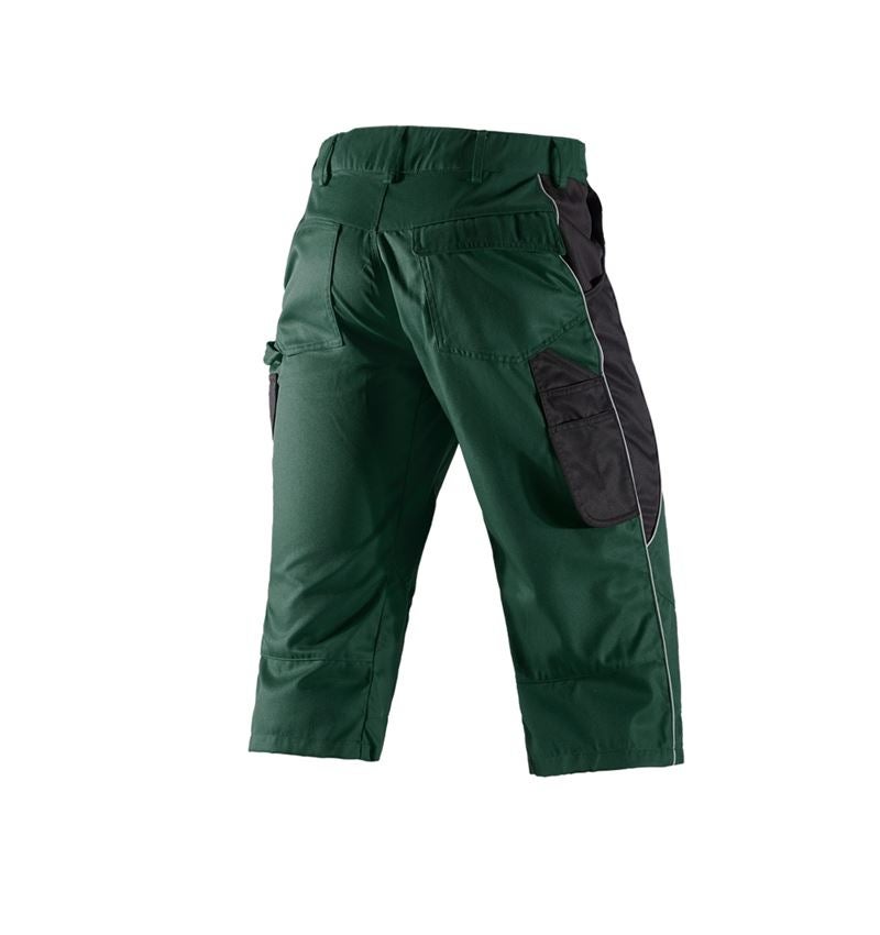 Plumbers / Installers: e.s.active 3/4 length trousers + green/black 3