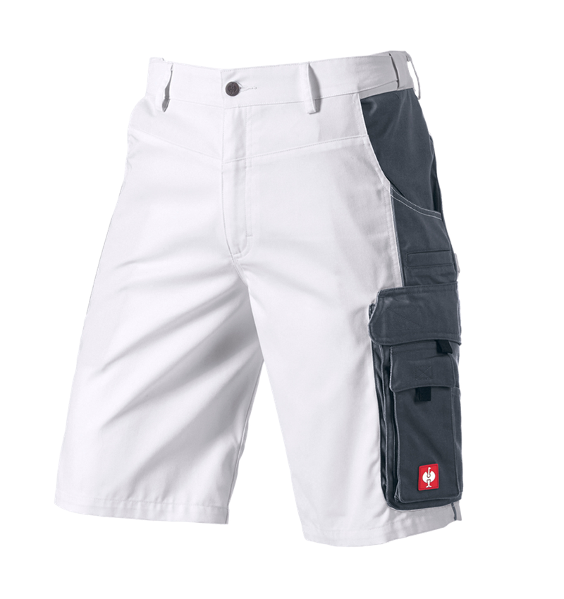 Hosen: Short e.s.active + weiß/grau 2