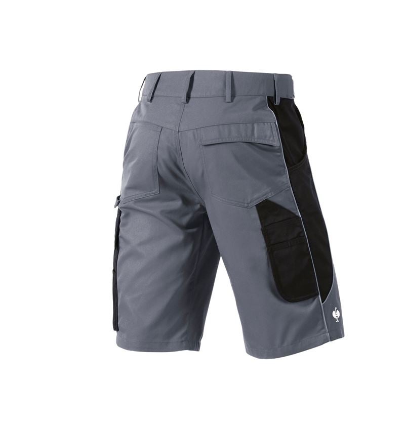 Hosen: Short e.s.active + grau/schwarz 3