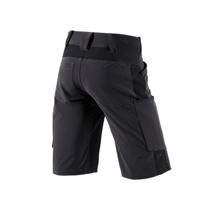 Work Trousers: Shorts e.s.vision stretch, men's + black 3