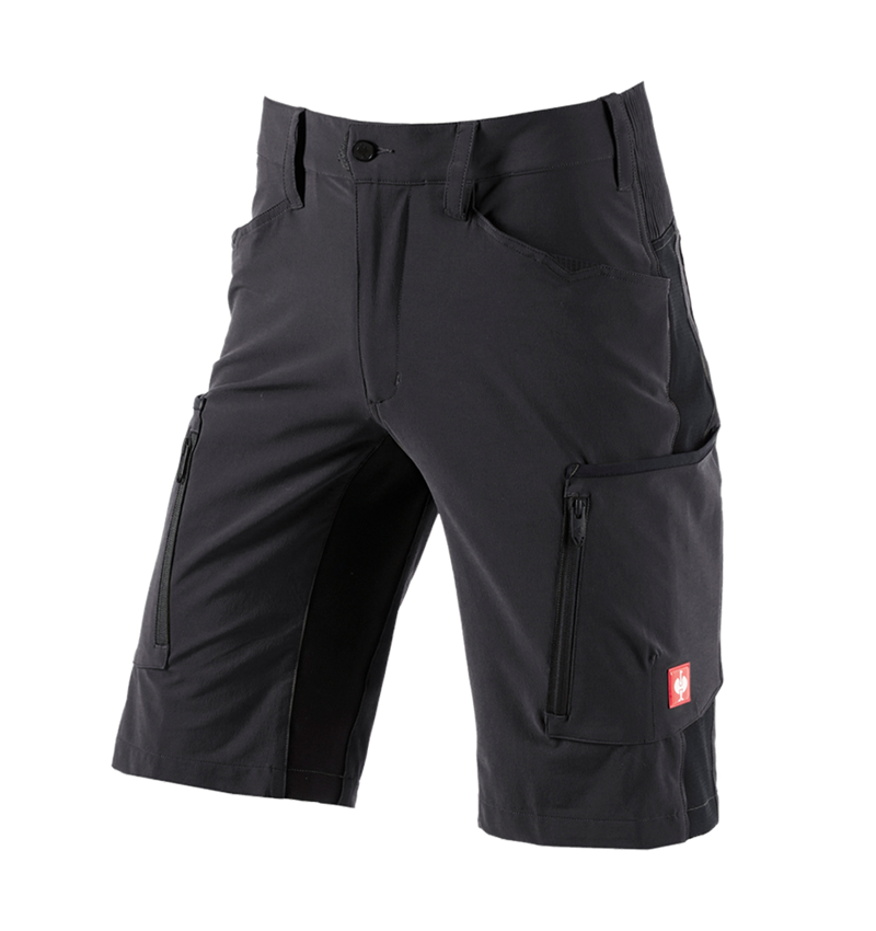 Work Trousers: Shorts e.s.vision stretch, men's + black 2