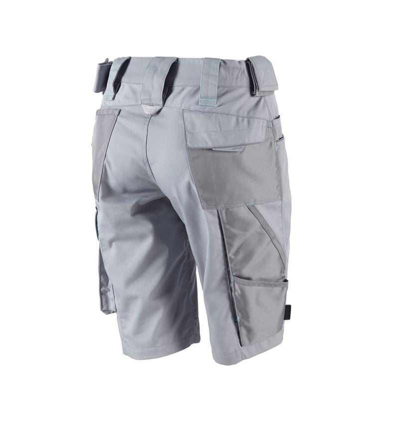 Work Trousers: Shorts e.s.motion 2020, ladies' + platinum/capri 3